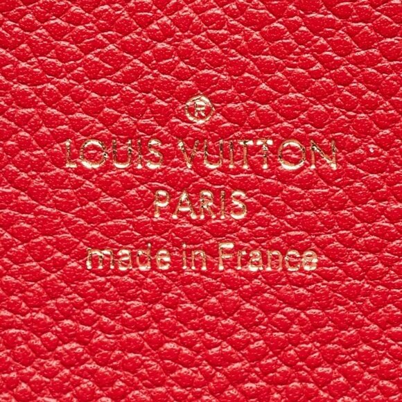 Louis Vuitton Cerise Monogram Empreinte Leather Clemence Wallet - Picture 5 of 9
